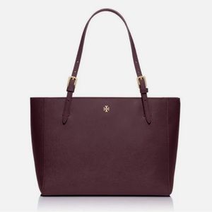 Tory Burch York Leather Tote Bag